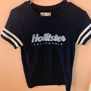 Navy blue Hollister shirt